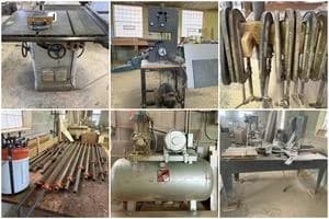 Fabrication and Woodworking Shop Liquidation